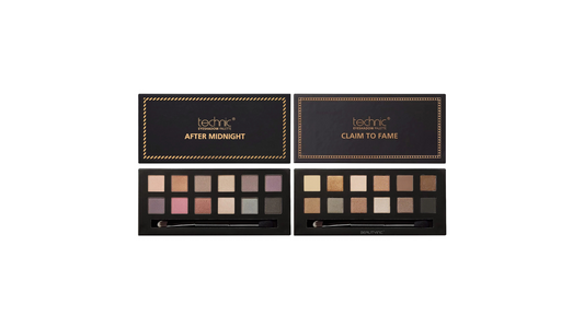 Technic 12 Colours Eyeshadow Palette Bundle