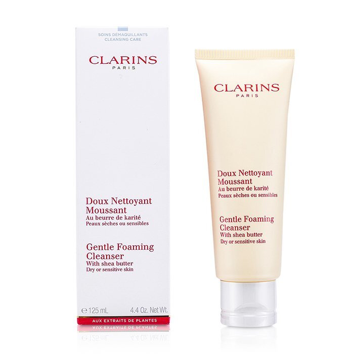 Clarins Gentle Foaming Cleanser Dry Or Sensitive Cleanser