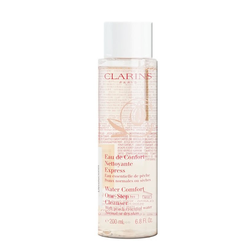 Clarins Water Comfort One-step Cleanser With Peach 200ml
