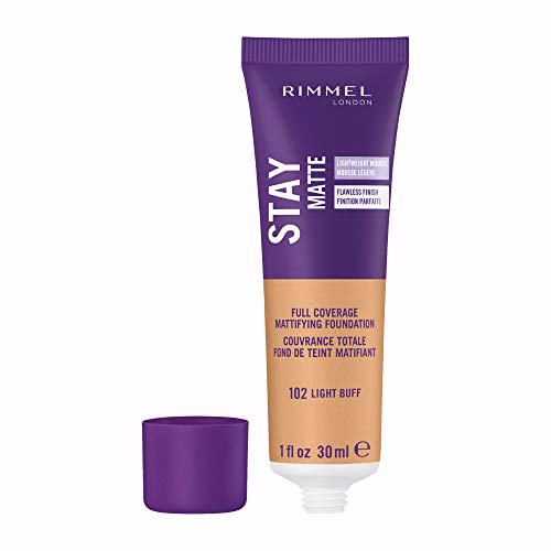 Rimmel Stay Matte Foundation 102 Light Buff 30ml
