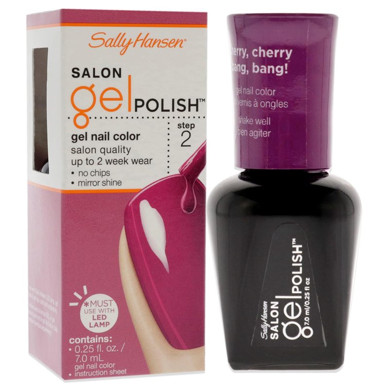 Sally Hansen Salon Pro Gel Polish 245 Cherry Cherry Bang Bang
