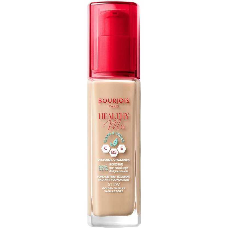 Bourjois Healthy Mix Clean & Vegan Foundation 51.2W Golden Vanilla