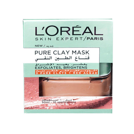 Loreal Paris Pure Clay Masks Exfoliating + Smoothing 50ml