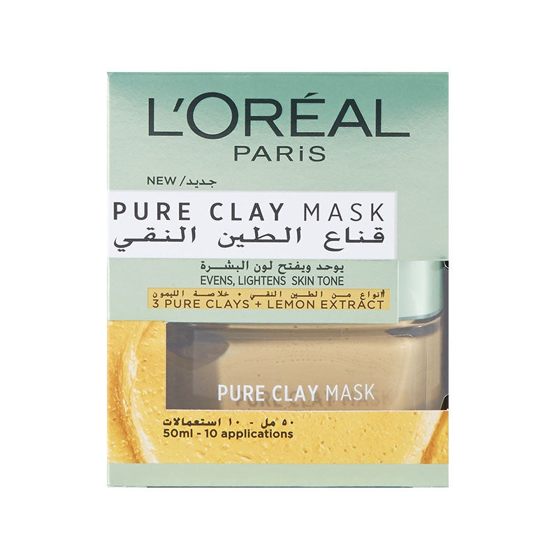Loreal Pure Clay Mask With Lemon Extract