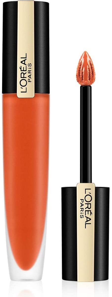 Loreal Rouge Signature Liquid Lipstick 112 I Achieve