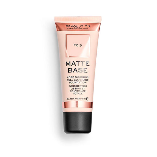 Revolution Matte Base Foundation F0.5