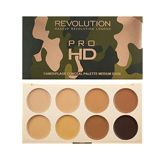 Revolution Ultra Pro HD Camouflage Palette Medium Dark
